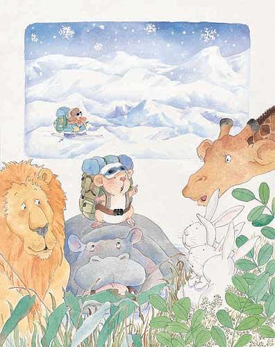 童话:狮子的雪橇(组图(3)
