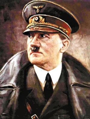希特勒体重图片