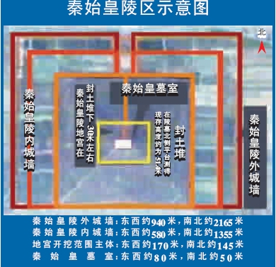 秦始皇地宫位置确定(图)