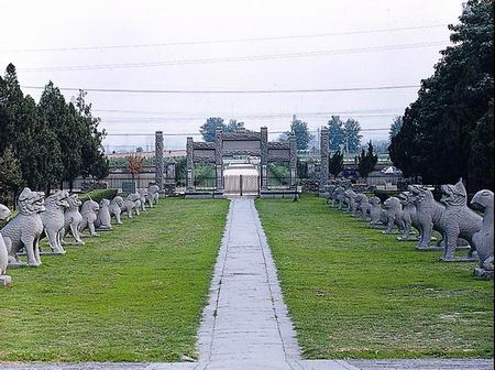 湖北明代藩王墓图片