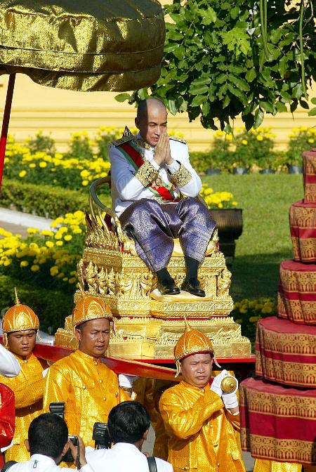 柬埔寨王室成员图片