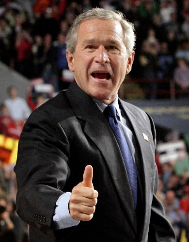 克里承认总统竞选失败 布什成功连任美国总统(组图)