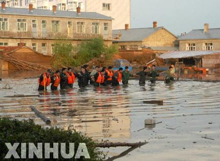 黑宁安市沙兰镇洪灾死亡学生增至62名原因确定组图