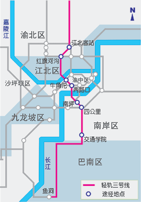 轨道交通三号线昨日悄然启动(图文)