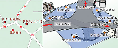 地下通道示意图图片