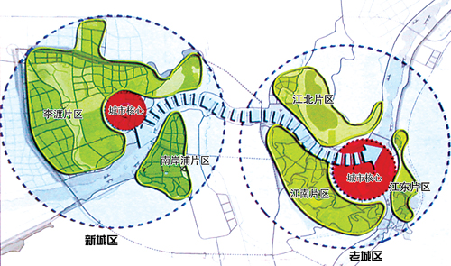 涪陵城市规划图图片