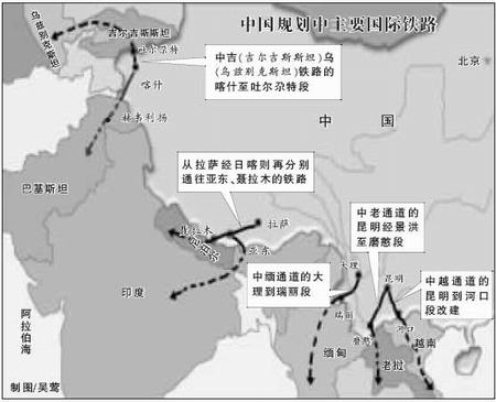 巴基斯坦醞釀修建鐵路直通中國