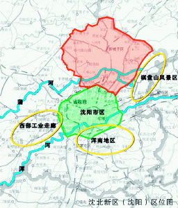 沈北新区行政区划图片