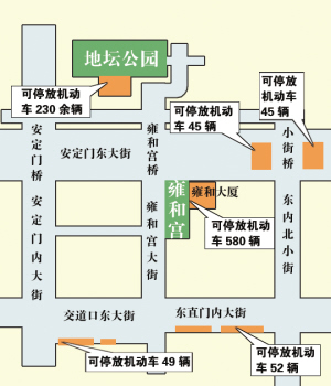 地坛和龙潭庙会停车方案公布