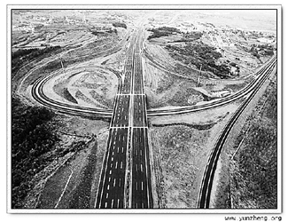 高速公路素描图片