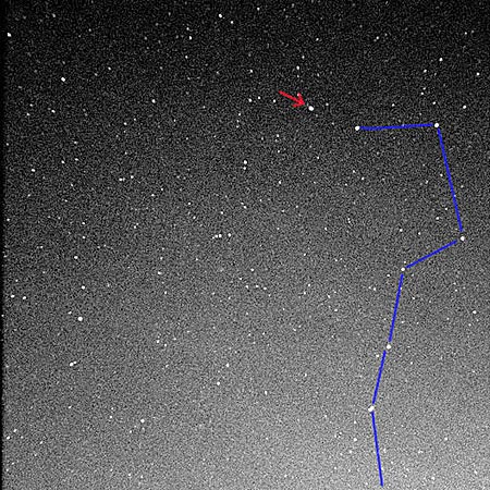 圖文:神六觀測亮度與北斗七星相似