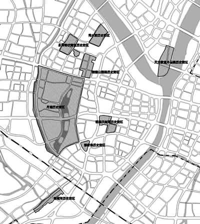 城市紫线规划图图片