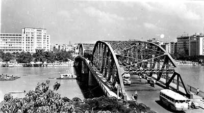 海珠桥旧照图片