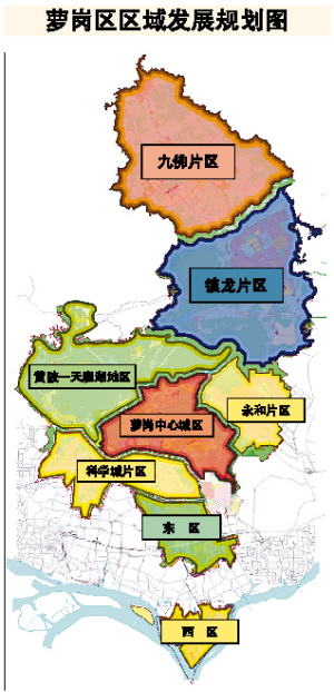 员董福强,冯卫南)作为广州去年刚呱呱坠地的新区,萝岗区面积广阔