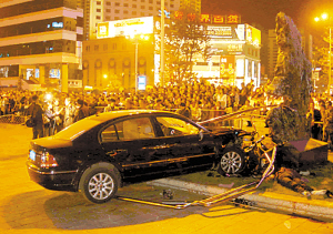 北京路车祸图片