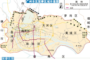 广东禁摩地图图片