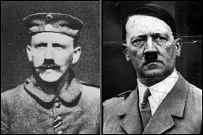希特勒年轻无胡子照片图片