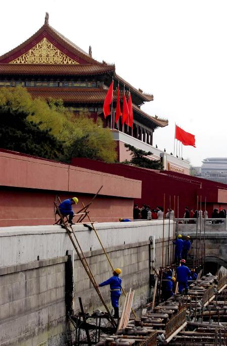 北京中华门重建图片