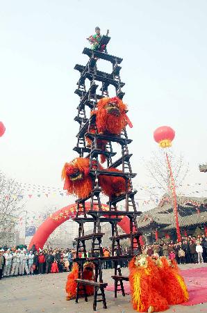 济南春节庙会图片