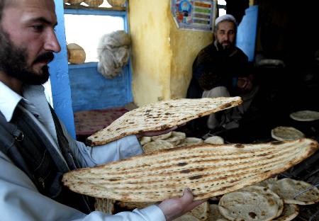 阿富汗烤馕图片