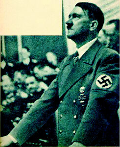 希特勒霸气图片 军装图片