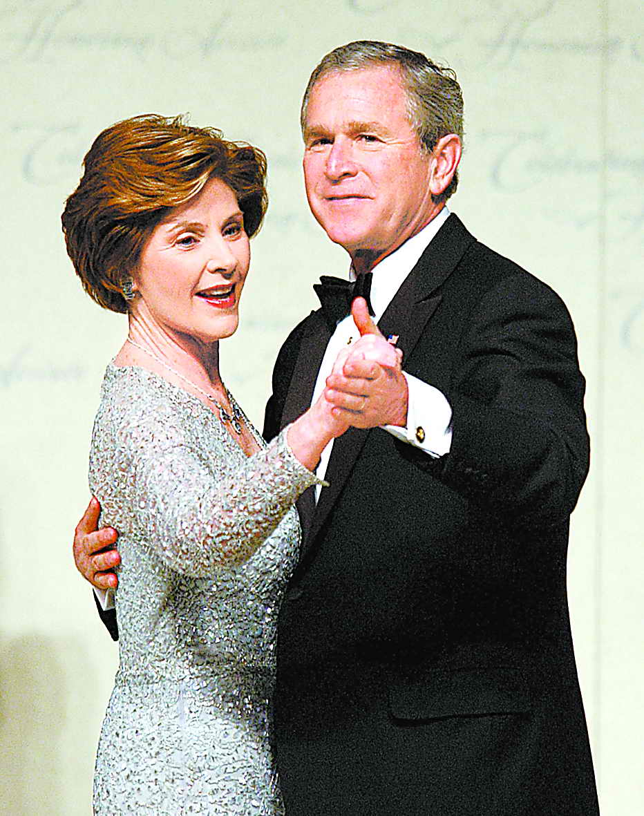 布什老婆图片