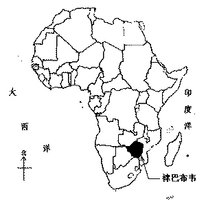 世界地图津巴布韦位置图片