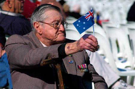 组图澳大利亚纪念二战太平洋战场胜利60周年