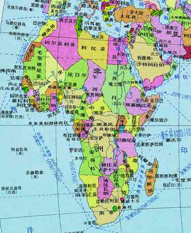正文非洲地图 点击此处查看全部新闻图片 马达加斯加岛(世界第四大