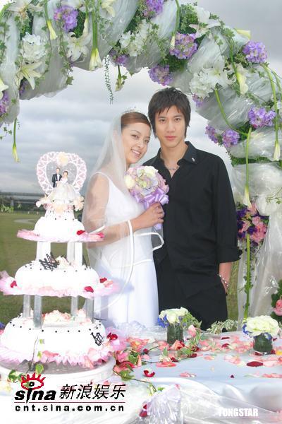 王力宏结婚图片