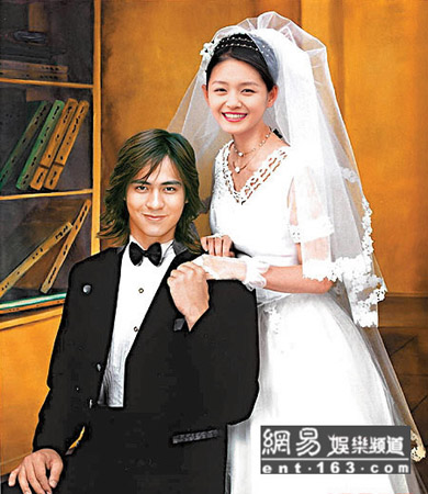 周渝民结婚照图片