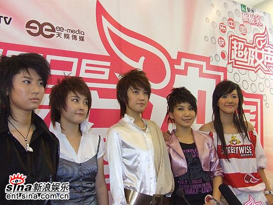 2006超级女声6进5图片