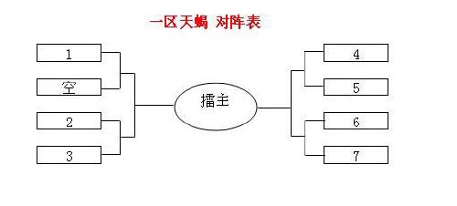 13支队伍单淘汰编排图图片