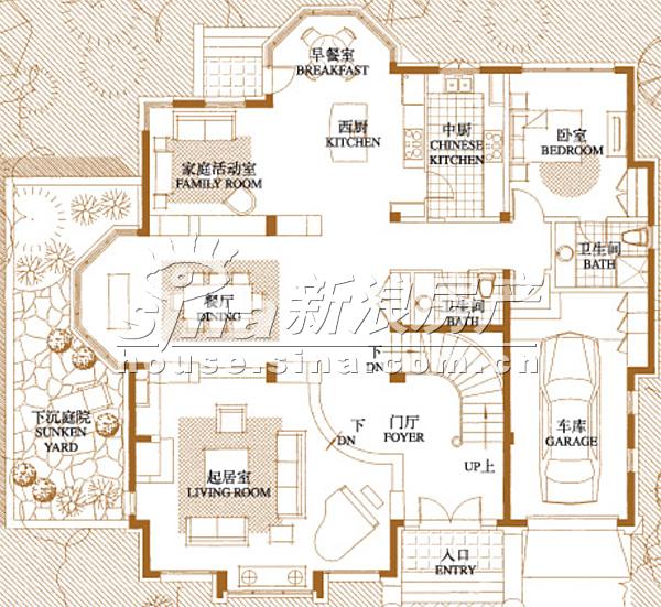 西山美庐户型图图片