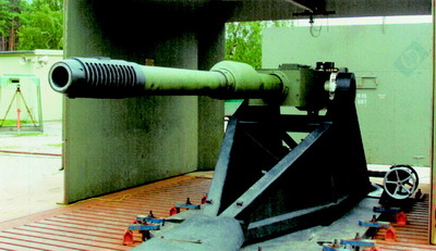 火炮反后坐装置设计图片