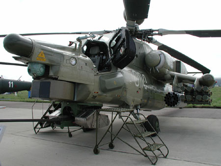 俄罗斯米-28n"浩劫"武装直升机