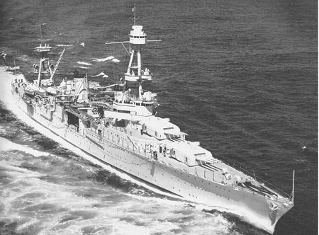 资料:美军北安普敦级重型巡洋舰