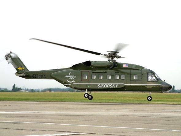 西科斯基直升机s92图片