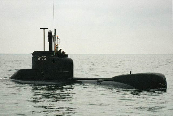 206型潜艇图片