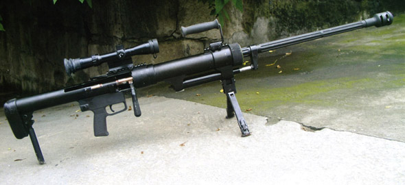 js12.7mm狙击步枪图片