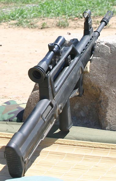 95式自动步枪微光图片