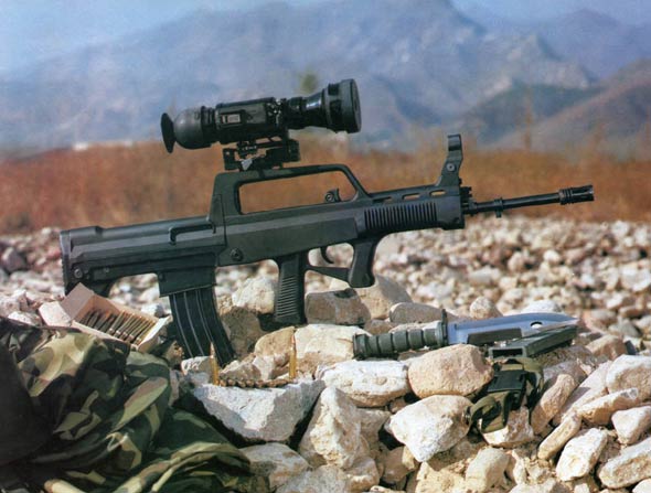 图文:国产外贸型99式5.56mm自动步枪