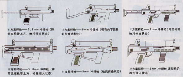 枪基本结构图片