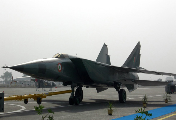 印度空军一架米格