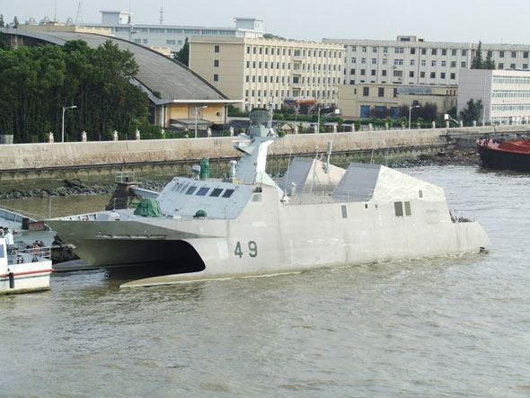 龙江级导弹艇图片