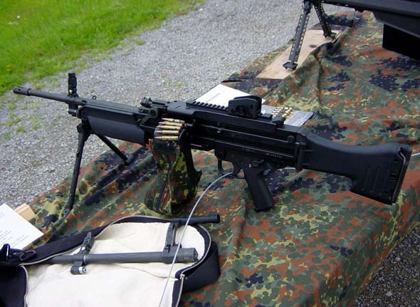 德国mg4机枪图片