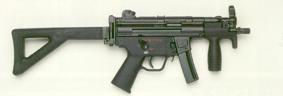 mp5k微型冲锋枪图片