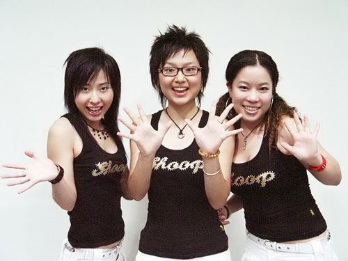 2005年超级女声前三名图片