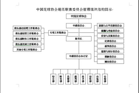 足球协会组织架构图片