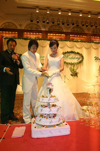 吴娜婚礼图片
